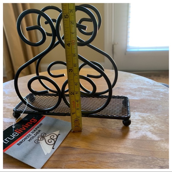 True Living Accents Nwt True Living Bronze Napkin Holder Poshmark